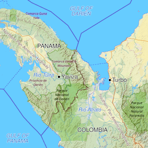 Colombia–Panama border